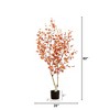 Nearly Natural 5-ft Autumn Birch Artificial Fall Tree - image 2 of 4