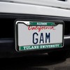 Tulane University Alumni Logo Full Size Standard License Plate Metal Frame - 2 of 4