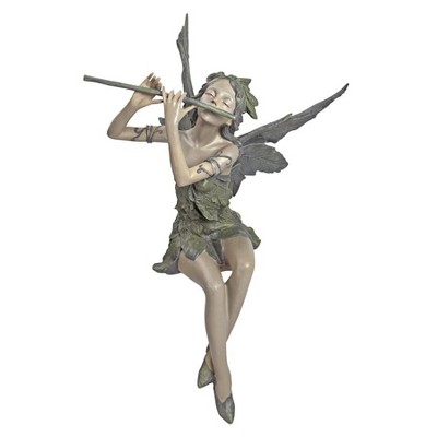 Design Toscano Fairy Of The West Wind Sitting Statue