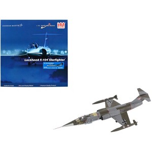 Lockheed RF-104G Starfighter Fighter Aircraft "AG 51, Immelmann" (1966) German Luftwaffe 1/72 Diecast Model by Hobby Master - 1 of 4