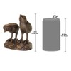 Design Toscano Twin Baby California Quail Solid Cast Bronze Garden Statue - image 4 of 4