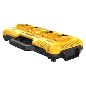 DEWALT 20V MAX Battery Charger, 4-Ports, Simultaneous Charging for 12V ...