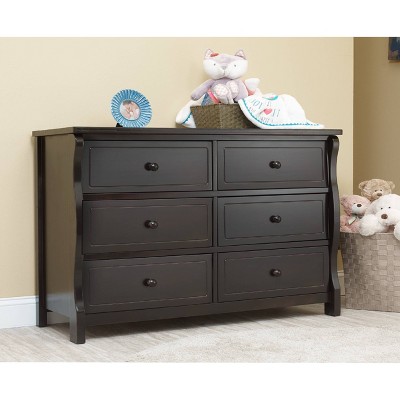 Sorelle Princeton Elite 6 Drawer Double Dresser