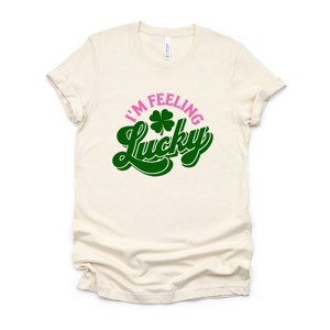 I'm Feeling Lucky Colorful - Women's Short Sleeve Graphic T-Shirt - 1 of 4