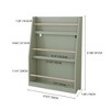 LIVAREEmlen 3 Tier Book Shelf,Book Rack, Helps Keep Bedrooms, Playrooms, and Classrooms Organized - 3 of 4
