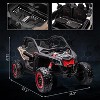 Licensed Can-Am 2-Seater Kids Ride On UTV, 24V Electric Car w/Remote, 4×200W Motors, Suspension, EVA Tires, LED Lights - 3 of 4