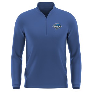 Men's University of New England Adult Active Sport 1/4 Zip Pullover Left Chest Logo - 1 of 4