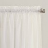 Erica Crushed Sheer Voile Rod Pocket Curtain Panel - No. 918 - image 2 of 4