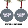 Portland Secondary Logo Aluminum Holiday Christmas Tree Ornament - 2 of 4