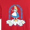 Women's - Disney - Alice In Wonderland Cropped Graphic T-Shirt - 2 of 4