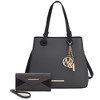 MKF Collection Kearny Vegan Leather Women’s Tote Bag with Wallet by Mia K- 2 pieces - 2 of 4