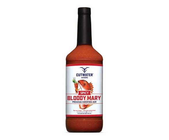 Cutwater Spirits Spicy Bloody Mary Mix -32oz Bottle