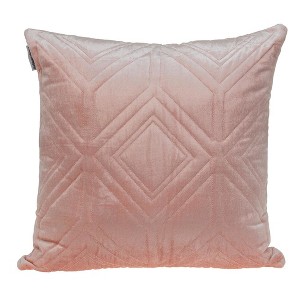 Parkland Collection,Reta Transitional Quilted Throw Pillow - 1 of 4