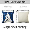 4 Pieces Christmas Decorative Throw Pillow Covers - 4 of 4