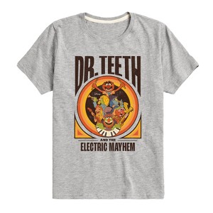 Boys' - The Muppets - Dr. Teeth and The Electric Mayhem Rock Band Short Sleeve Graphic T-Shirt - 1 of 4