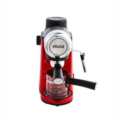 Aria 11.8" Stainless Steel Espresso and Cappuccino Maker with Steam Wand