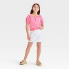 Girls' Short Sleeve Eyelet Top - Cat & Jack™ - 3 of 3