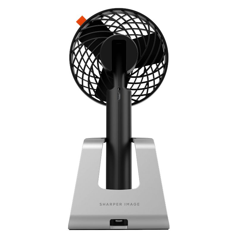 Sharper Image Go 4C Portable Rechargeable Personal Fan  Black, 2 of 9