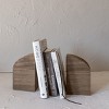 Set of 2 Bookends Brown MDF & Wood by Foreside Home & Garden - 2 of 4