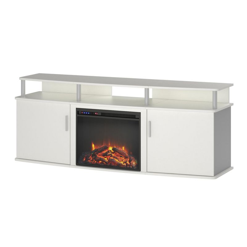 Kimmel Electric Fireplace TV Console for TVs up to 70" - Room & Joy, 4 of 10