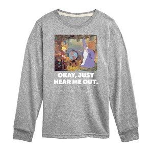 Boys' - Disney - The Sword And The Stone Long Sleeve Graphic T-Shirt - 1 of 4