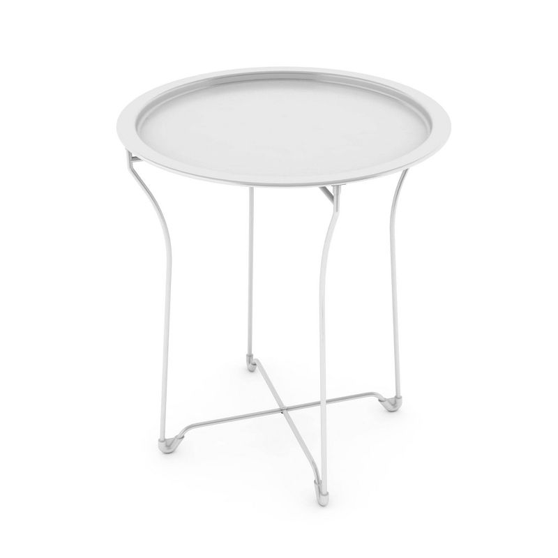 Metal Round Tray Table - Atlantic, 1 of 9