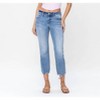 Women's Daphne Mid Rise Cropped Jean - LOVERVET - 4 of 4