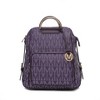 MKF Collection Cora Milan M Signature Trendy Travel Backpack by Mia K - 2 of 4