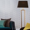 Zen Chalk White and Silver Geometric Paste the Wall Wallpaper - 2 of 4