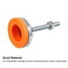 Unique Bargains Carbon Steel Non-Skid Adjustable Furniture Table Feet Leveling Feet - 3 of 4