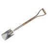 Spear & Jackson Traditional Stainless Border Spade, Mirror-Polished Stainless Steel Head, Weatherproofed Hardwood Shaft, Ergonomic Wishbone Handle - 2 of 4