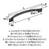 Amerock Candler Cabinet or Drawer Pull - 2 of 3