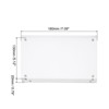 Unique Bargains Home Office Double-Sided Magnetic Acrylic Picture Frame - 2 of 4