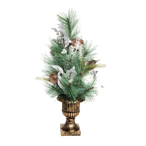 Transpac Artificial 18 In. Multicolored Christmas Glow Tree : Target