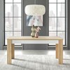 Mandy Dining Table Natural/White - Buylateral - image 2 of 4