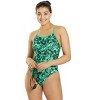 Sporti Sonic Bloom Thin Strap One Piece Swimsuit (22-40) - 2 of 4