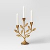 Gold Metal Botanical Candelabra - Threshold™ - 3 of 3