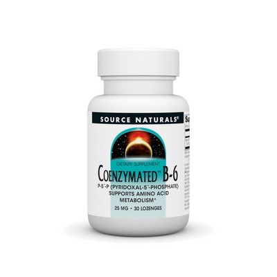 Coenzymated B-6 Sublingual 25mg by Source Naturals, Inc.  -  30 Lozenge
