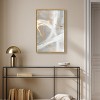 Art Remedy Silvered Spirals II Elegant Gold Abstract Framed - 2 of 4