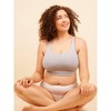 Leading Lady Women's The Serena - Wireless Racerback Cotton Sports Bra (514) - 4 of 4