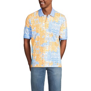 Lands' End Men's Short Sleeve Comfort-First Mesh Polo Shirt - 1 of 3
