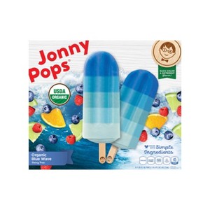 JonnyPops Organic Blue Wave Frozen Dessert - 14.8oz/8ct - 1 of 3