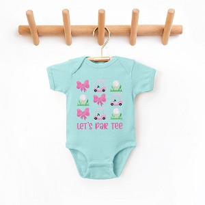 The Juniper Shop Let's Par Tee Coquette Baby Bodysuit - 1 of 3