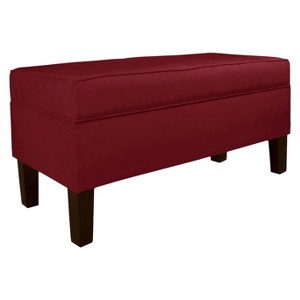 Skyline Custom Upholstered Contemporary Storage Bench - Skyline Furniture , Velvet Pink