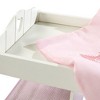 Roba Doll Bed & Storage: Fienchen in White, Purple & Pink - 3 of 4