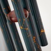 Woodstock Chimes Marble Wind Chime Satin Green Gold Vein 24" - 2 of 4