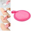 Unique Bargains Soft Flannel Pads Reusable Makeup Remover Eco Pads Facial Make Up Cleansing Removal for Most Skin Types 3 Pcs - 4 of 4
