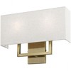 Livex Lighting Pierson 2 - Light Wall Light in  Antique Brass - 4 of 4