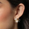 SOHI Women's Spider Stud Earrings - 3 of 3