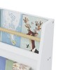 GlasFlength Decorative Bookshelf Creative and Unique Styling, Multifunctional Storage with Open Display Bookshelves, White,22.83”*7.08”*31.88" - 4 of 4